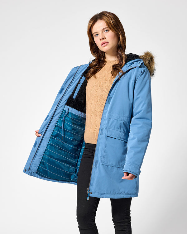 Lyra Parka in Stratus Blue