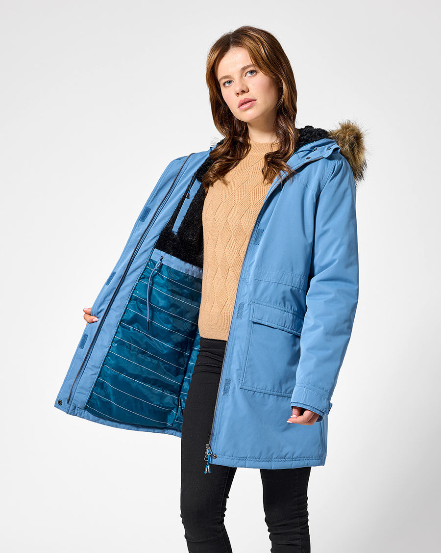 Lyra Parka in Stratus Blue