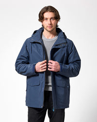 Altair Coat in Dark Denim