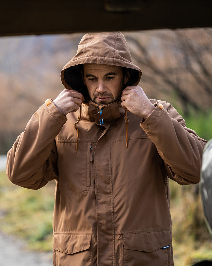 Altair Coat in Saddle