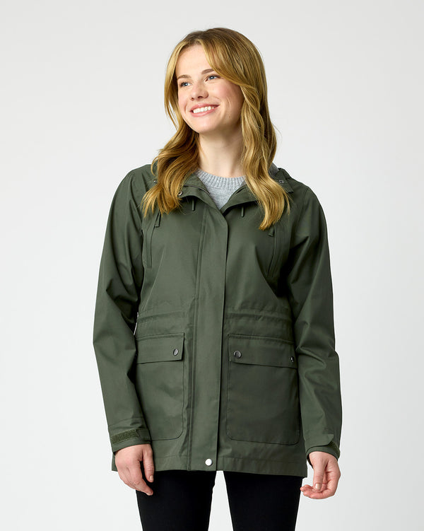 Agena 2.5 Shell Jacket in Beetle