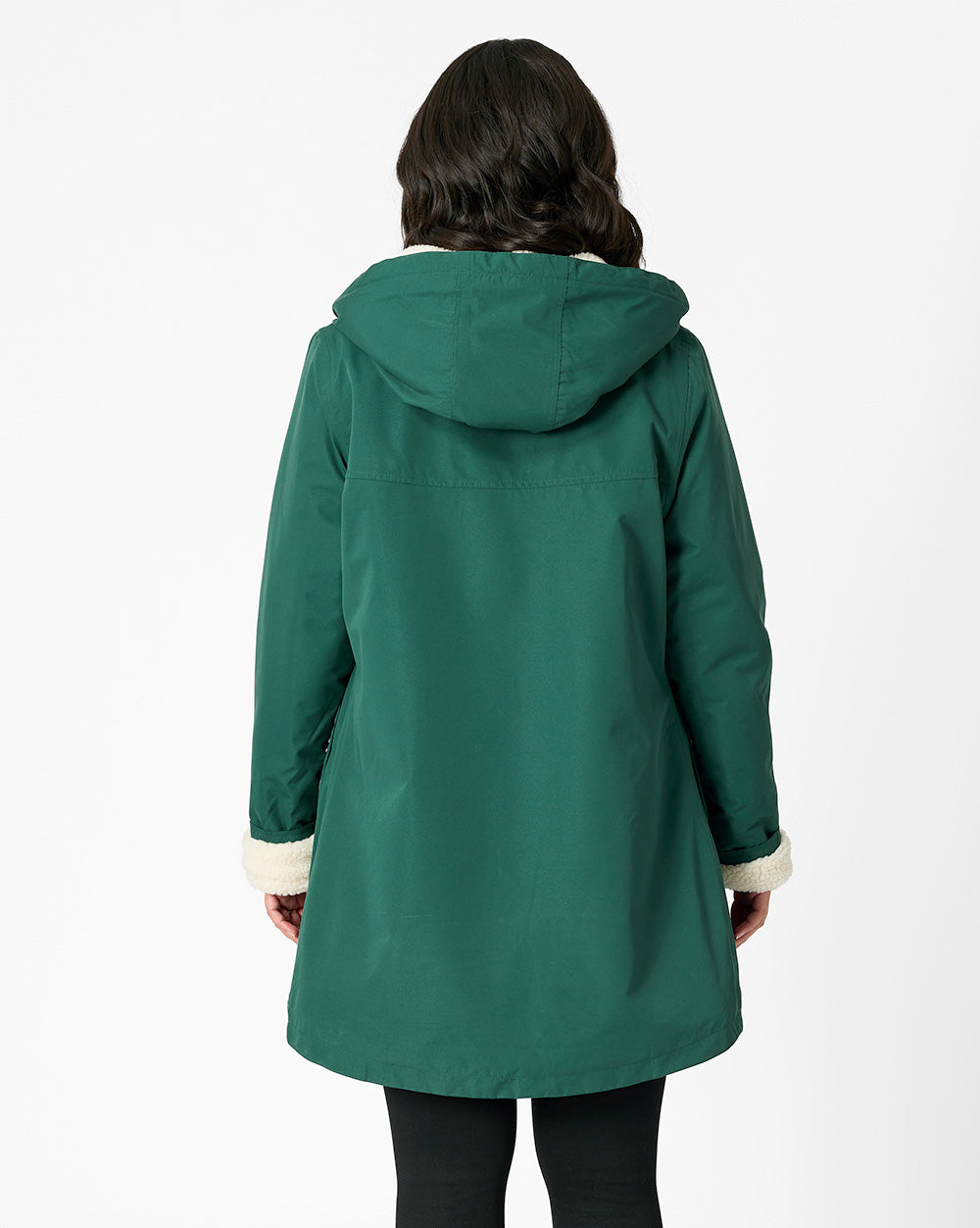 Hestia Coat in Evergreen