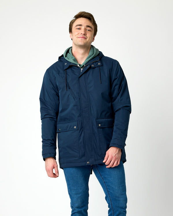 Cirrus Parka in Dark Denim