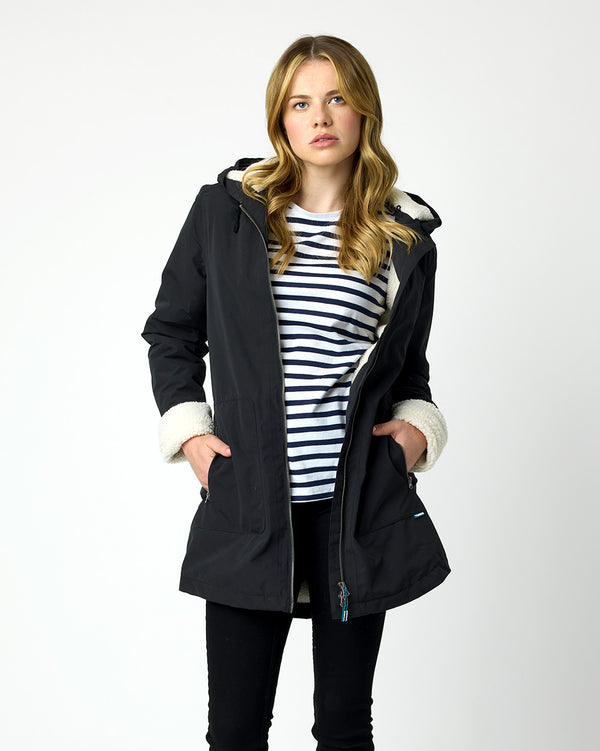 Hestia Coat in Black