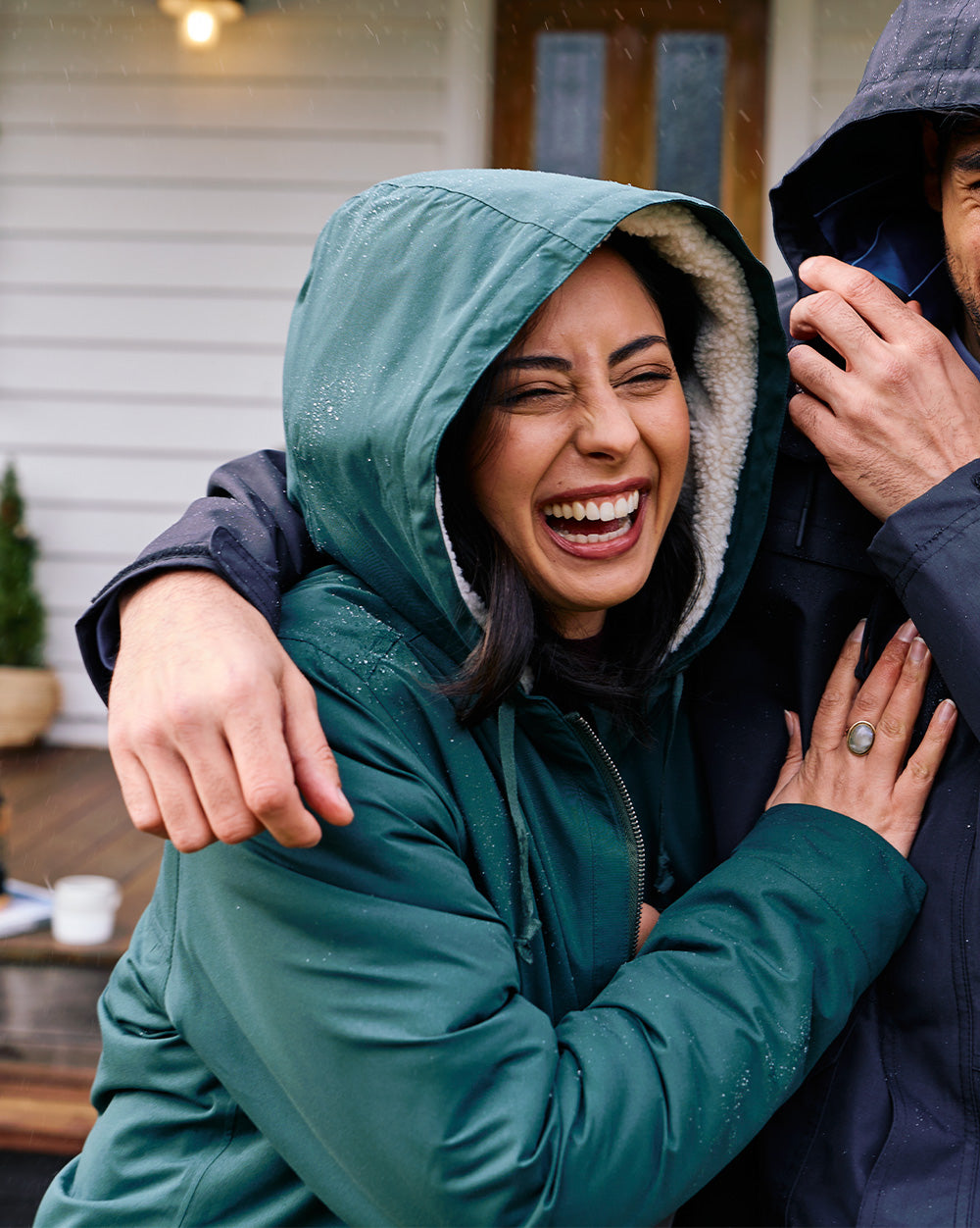 Hestia Coat in Evergreen