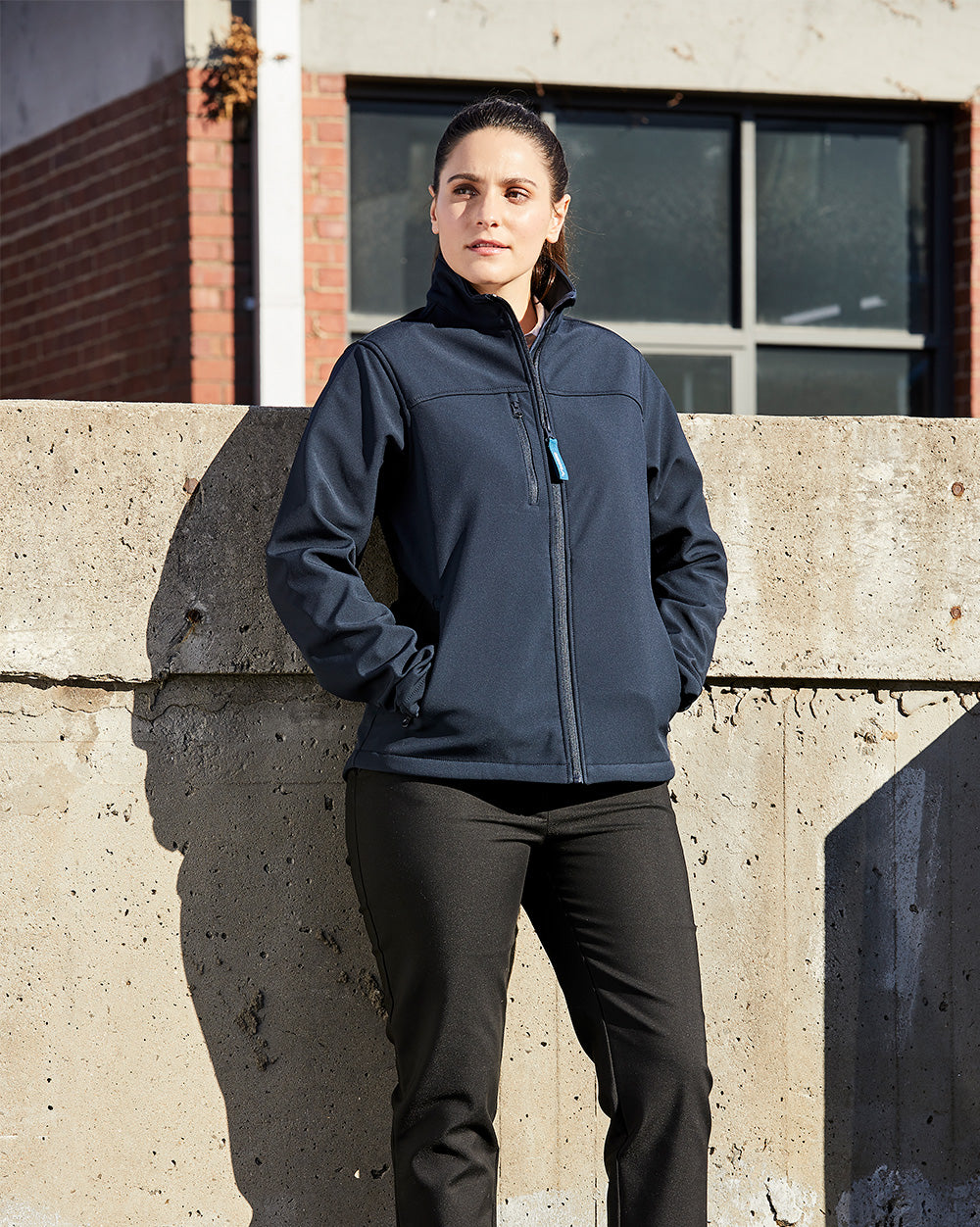 McKay Softshell Jacket in Navy