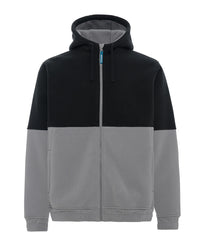 Eros Hooded Sherpa Fleece in Black