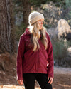 Halley Shell Jacket in Earth Red