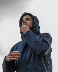 Jones Softshell Coat in Navy