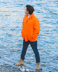 STOWaway Jacket in Fluoro Orange