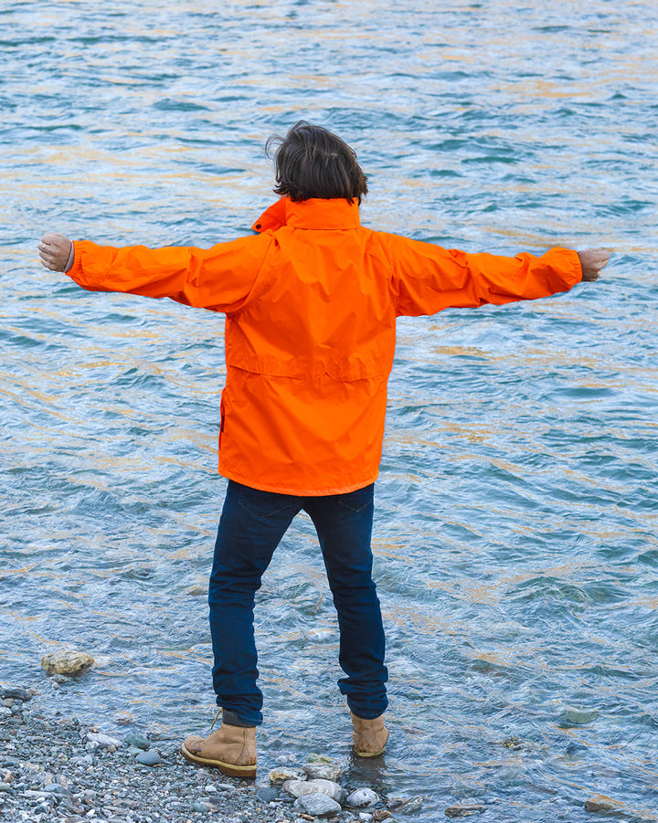 STOWaway Jacket in Fluoro Orange