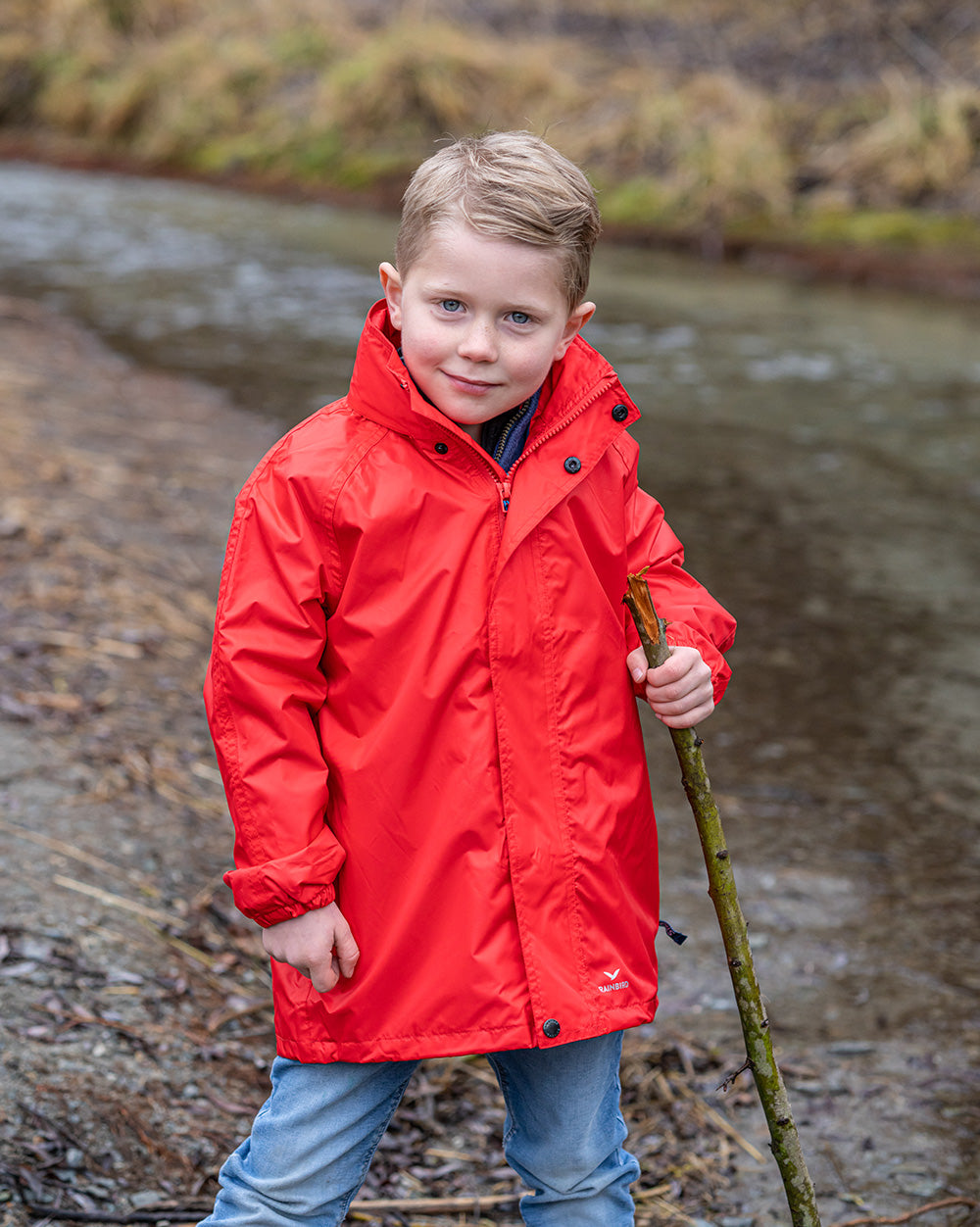 STOWaway Kids Jacket in Red