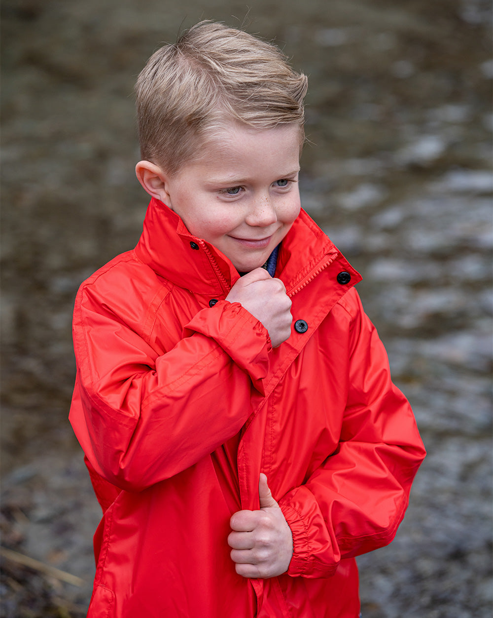 STOWaway Kids Jacket in Red