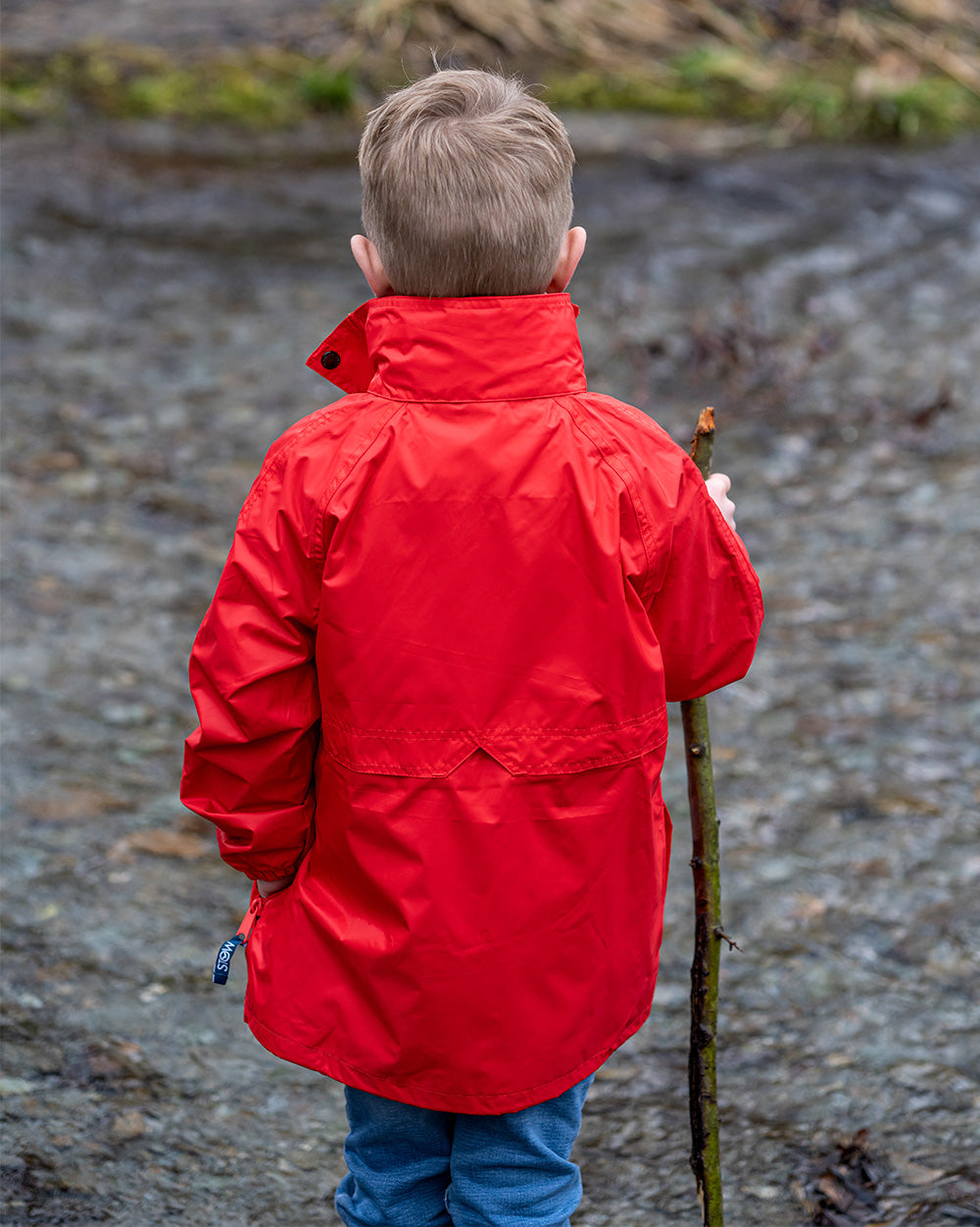 STOWaway Kids Jacket in Red