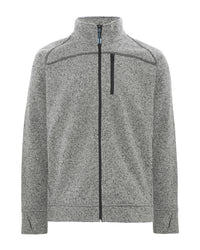 Elnath Recycled Knit in Alloy Marle