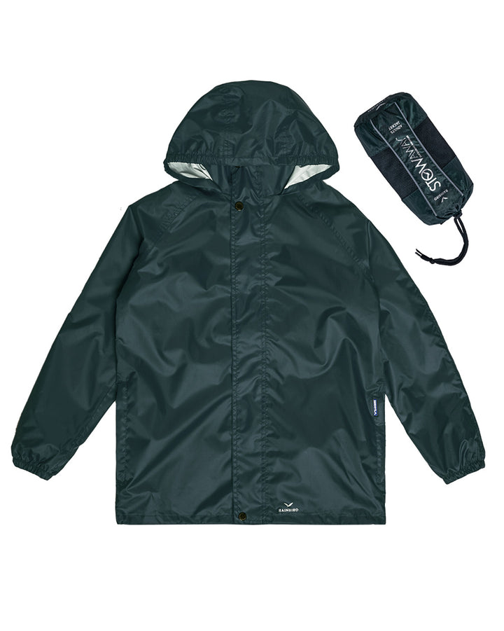 STOWaway Kids Jacket in Forest Green
