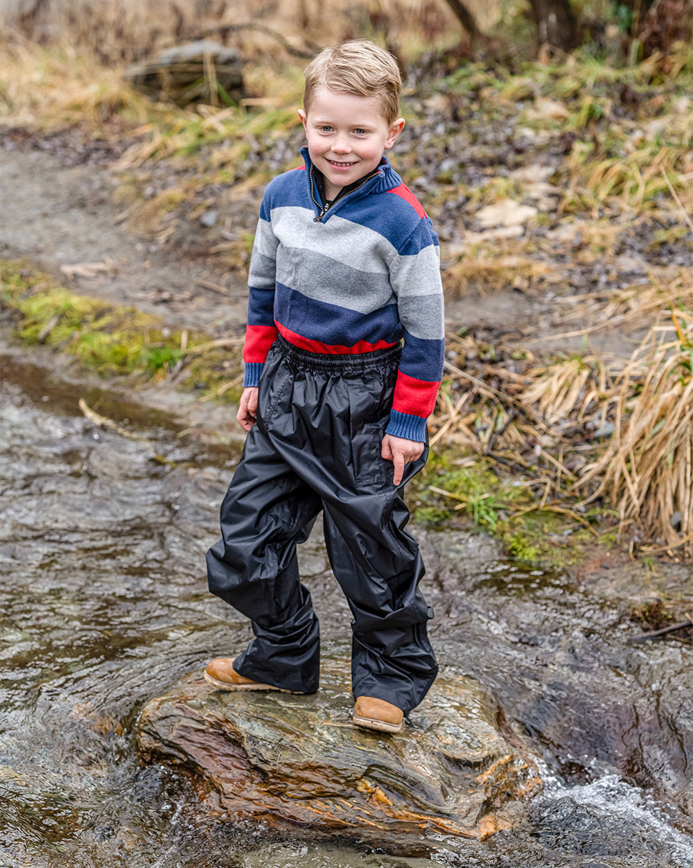 STOWaway Kids Overpant in Black