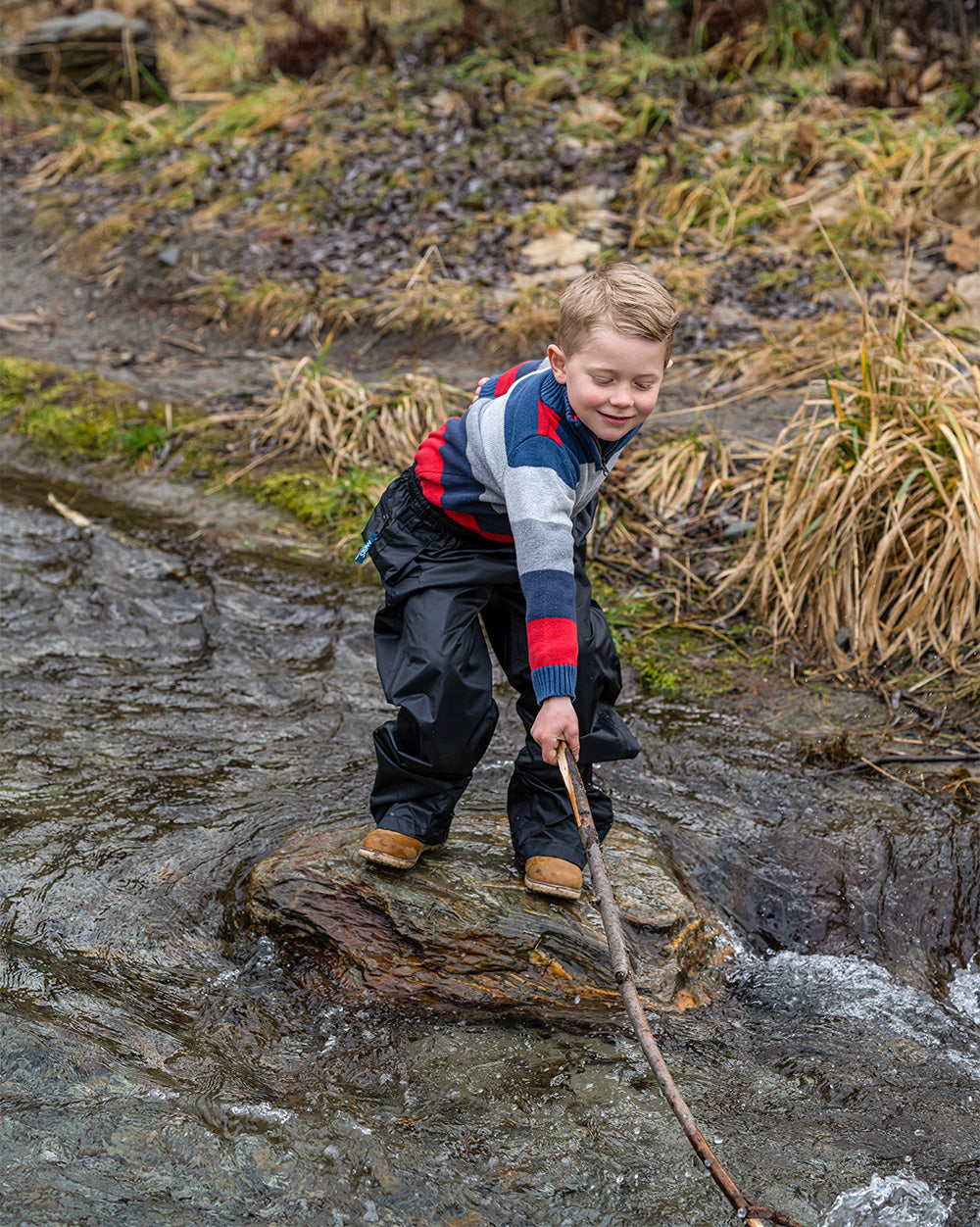 STOWaway Kids Overpant in Black