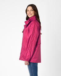 STOWaway Jacket in Raspberry