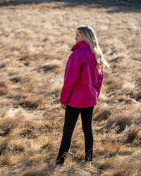 STOWaway Jacket in Raspberry